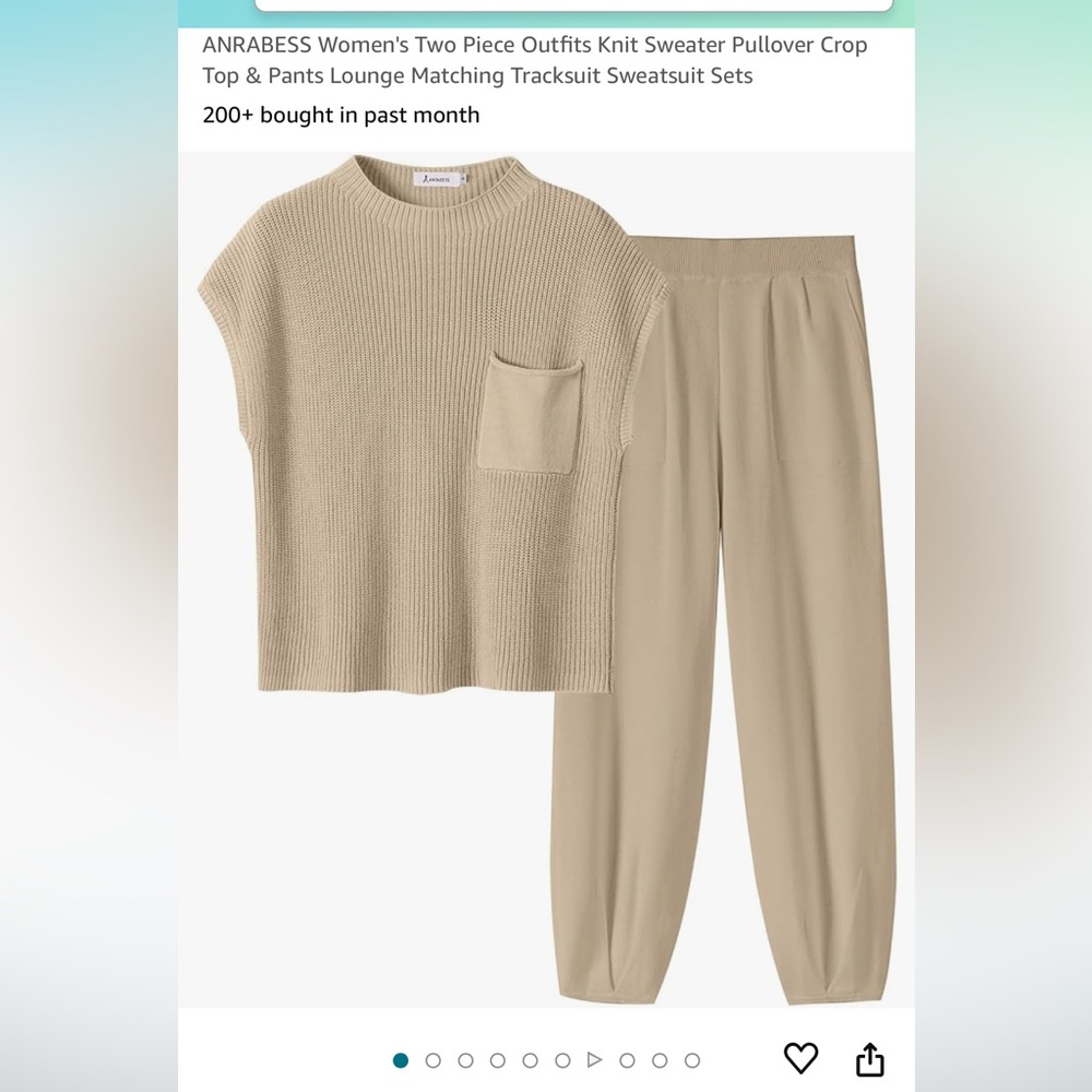 ANRABESS Women's Two Piece Outfits